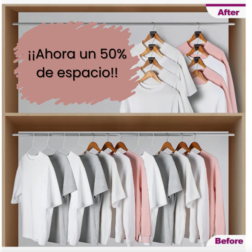 Amplificadores de Espacio para Ropa (18unidades)