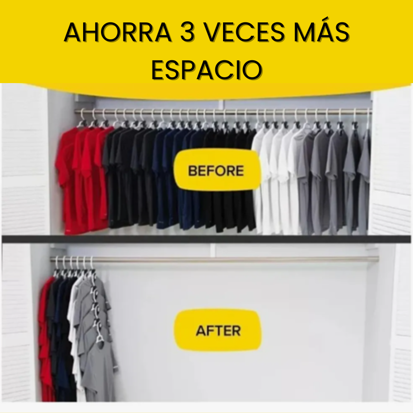 Amplificadores de Espacio para Ropa (18unidades)